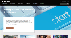 Desktop Screenshot of cray.com