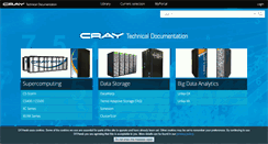 Desktop Screenshot of docs.cray.com